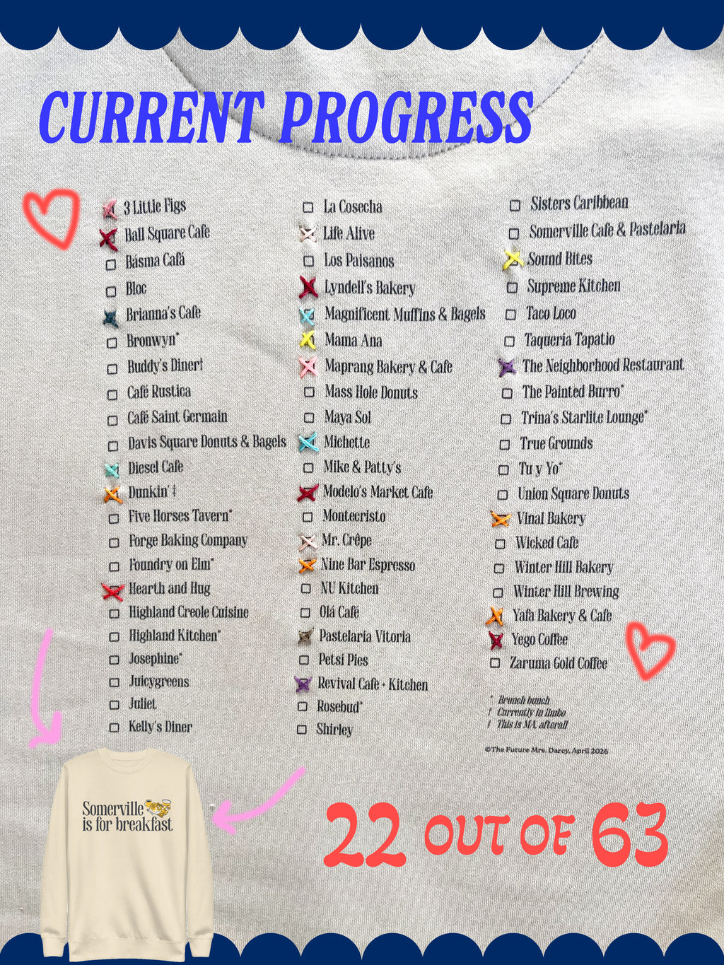 Somerville is for Breakfast (Sweatshirt)