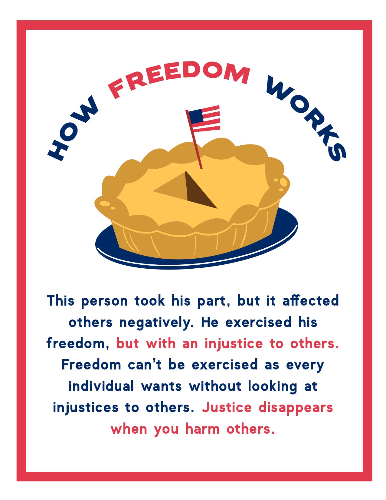FREEBIE- How Freedom Works Protest Poster