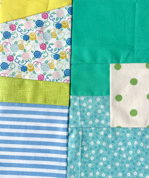 Gin and Tonic. Quilt Block.