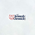 Logo of 'The Kennedy Chronicle' with a tiger design on a white background
